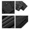 gxg.jeans男装冬季新品黑色翻领短款羽绒服保暖舒适羽绒服J24XD254037 商品缩略图3