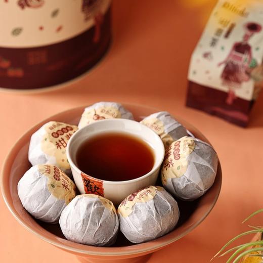 勐乐山柑普茶（布朗古树小青柑）圆罐装250g 商品图4