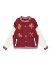 FMACM/ZZS2416/“棒球服” 复古纹章提花针织开衫 商品缩略图3