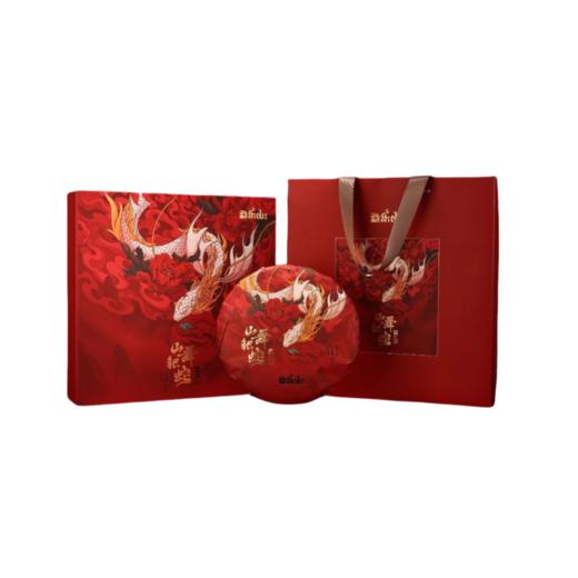 2025永乐(山舞银蛇)蛇年生肖纪念生饼礼盒装680g 商品图0