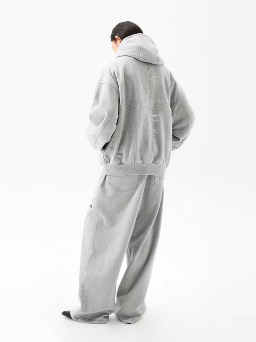 FMACM/WY2411/王座手绘印花连帽卫衣 商品图2