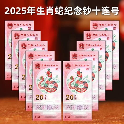 【全新预定】2025蛇年纪念钞 商品图4