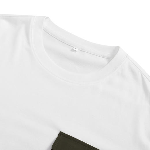 gxg.jeans男装夏季简约款圆领短袖T恤JEX14401442 商品图2