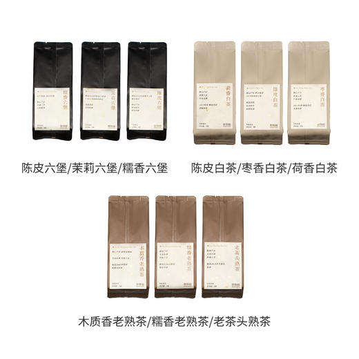 【核心产区 年份老茶 滋润醇滑】九味老茶品鉴礼盒 商品图7