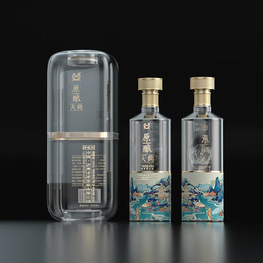 【新品首发】泸州老窖原酿天典和悦坊 52度浓香型白酒送礼宴请 500mL*6瓶 商品图5
