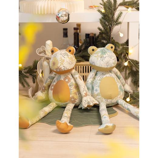 秘境花园青蛙玩偶公仔高端可爱棉安抚装饰小孩礼物娃娃玩具抱枕 商品图5