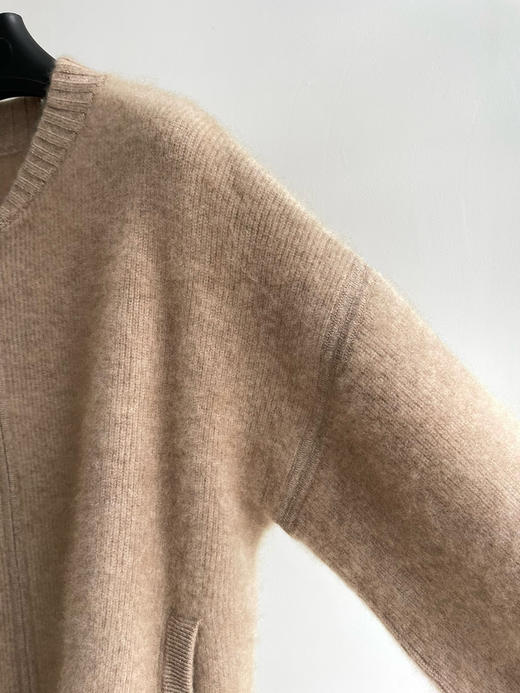 1223-5 排他性独家圆正 小禾强缩羊绒拉绒 重磅棒球夹克外套 商品图12