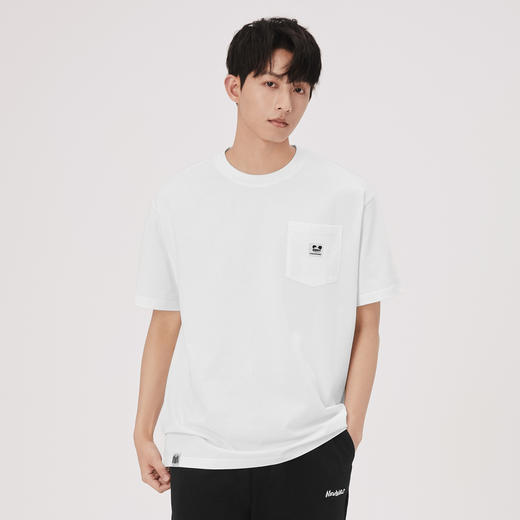 gxgjeans男装夏短袖T恤男潮流趣味休闲宽松情侣T恤11D1440206D 商品图1