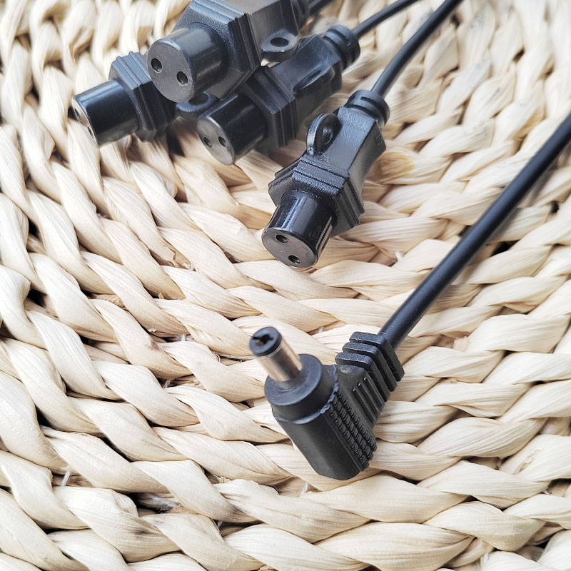 川慕烫发机专用一拖四排线