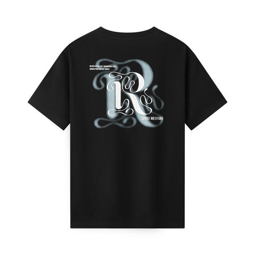 gxg.jeans男装2024年夏季热卖圆领黑色简约短袖T恤J24D442078 商品图1