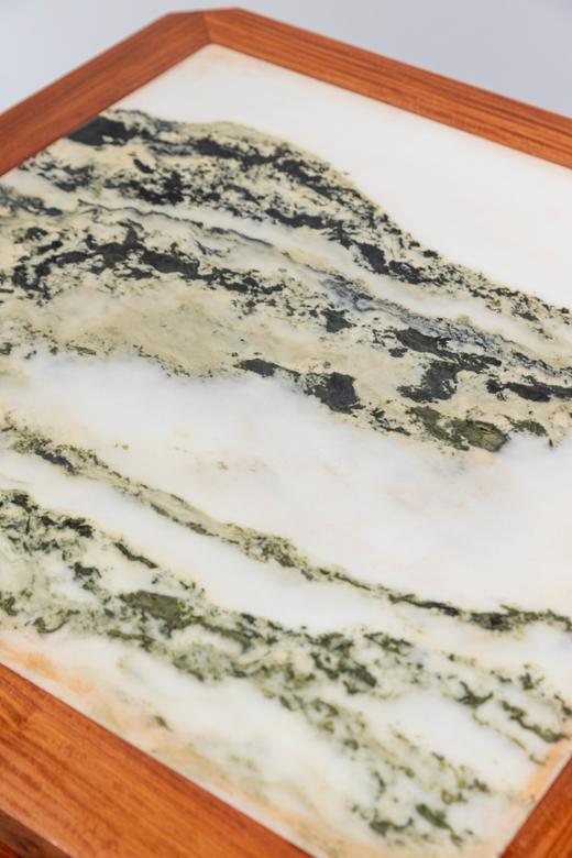 红桥红  家具严选  缅甸花梨（大果紫檀）【石面 78 仿故宫文竹 方桌五件套】 商品图2