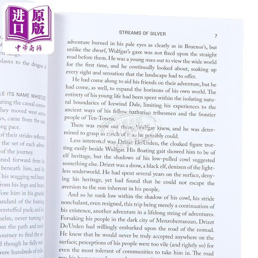 【中商原版】银色溪流 龙与地下城 冰风谷三部曲之二 Streams of Silver Dungeons & Dragons 英文原版 D&D R A Salvatore 商品图2