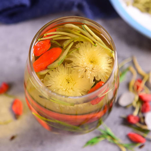 半亩良田 花果茶 胖大海菊花茶2种茶包组合360g 金银杞菊 商品图5