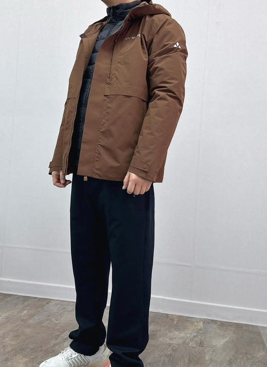 【秒杀价已调 直接拍】一直要三合一的宝宝看过来 VAUDE魏德 男士户外冲锋衣防风防水保暖三合一羽绒服 白鹅绒内胆  自己 儿子 父亲都可以入 商品图11