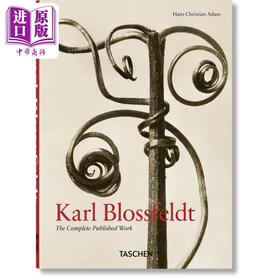 【中商原版】Karl Blossfeldt. 40Th Ed. 进口艺术 卡尔布劳斯菲尔德 Taschen