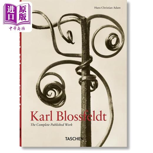 【中商原版】Karl Blossfeldt. 40Th Ed. 进口艺术 卡尔布劳斯菲尔德 Taschen 商品图0