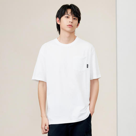 gxg.jeans男装2024年夏季热卖英文印花设计圆领短袖T恤J24D442032 商品图1