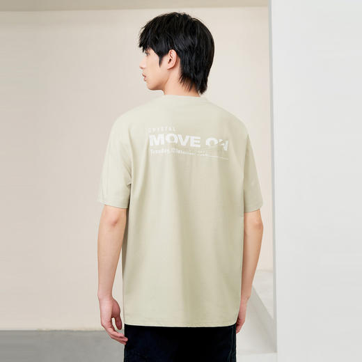 gxg.jeans男装2024年夏季热卖凉感双色圆领短袖针织J24D442049 商品图2