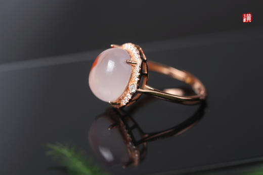 【雅韵】南红冰飘戒指 商品图1