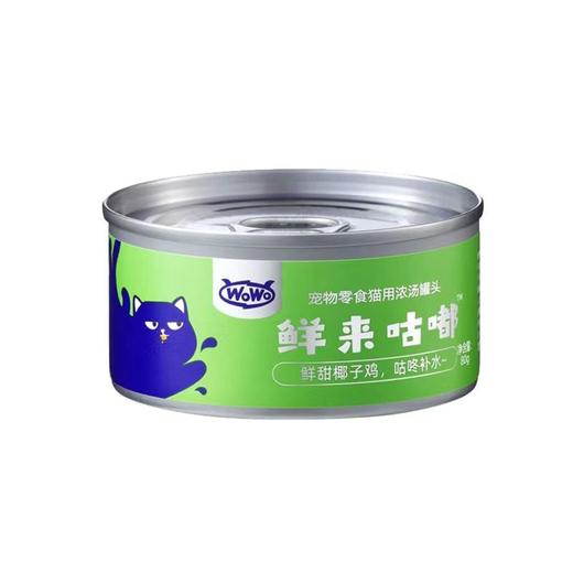 TWoWo80g椰子鸡味鲜来咕嘟浓汤罐头 商品图0