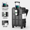 【可前置开口行李箱】多用途杯架旅行箱 清新糖果色密码箱男登机拉杆箱新年春节出行 商品缩略图6