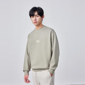 墨麦客男装美式圆领卫衣男士春季新款休闲印花外套宽松上衣男潮流