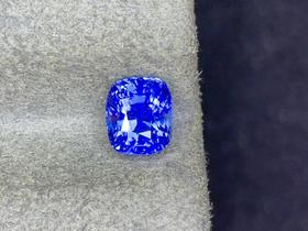 1.63ct刻面蓝宝石裸石