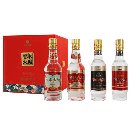 【已停产】稀缺 贵州习酒习水大曲 浓香型白酒 22年茅台酒厂出品 送礼日常饮用52度250ml*4礼盒装 商品图0