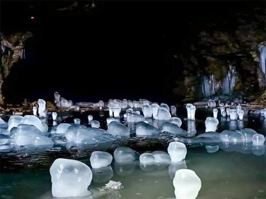 【太行冰雪2日】冬季太行两大奇观の惊世圣诞树冰瀑-探秘冰蘑菇洞（火车团） 商品图5