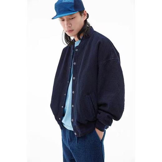 市井蓝染/复古运动夹克 商品图3