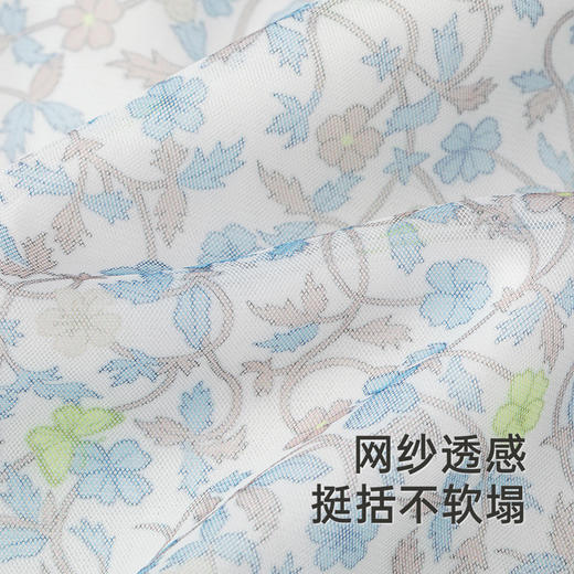 【商场同款】英氏女童裙子春夏短袖女宝甜美连衣裙2025新款碎花裙 商品图1