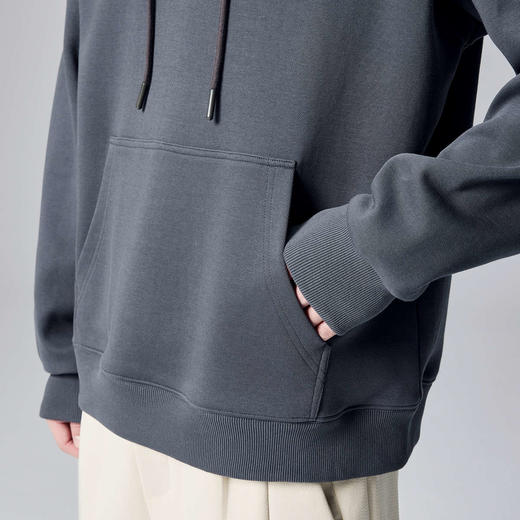 墨麦客男装字母印花男士休闲连帽卫衣秋季款基础休闲外套男 商品图3