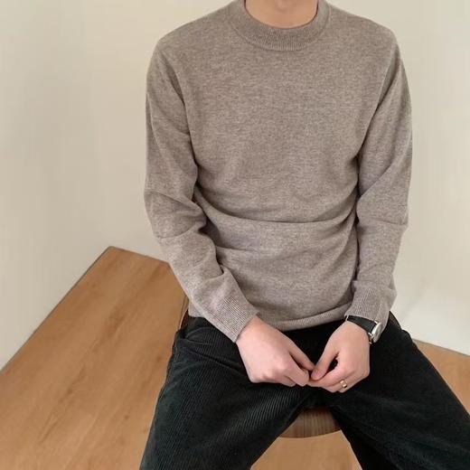 厂家直发100纯羊毛净版男士羊绒衫 商品图6