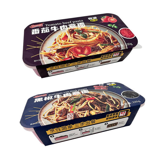 闪味经典牛肉意面 330g*6盒 商品图0