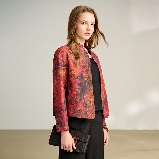 TANGY Collection/2025天意精品春季新品中国风女士绣花外套 商品图3