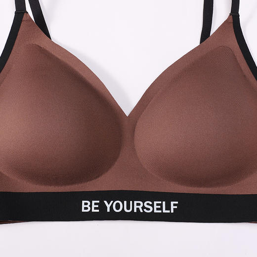 都市丽人内衣Vbra泳布中厚文胸3/4杯二排扣无钢圈LBT61N 商品图4