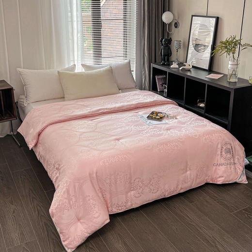 【CA加拿大鹅同款】贡缎蚕丝棉面料被，柔软舒适，暖和不压身，两个重量可选 商品图2