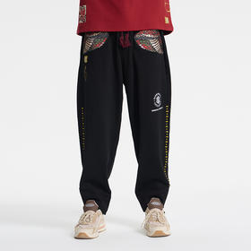 ONIARAI/鬼洗 蛇年贺岁眼镜蛇寓意卫裤 A540003