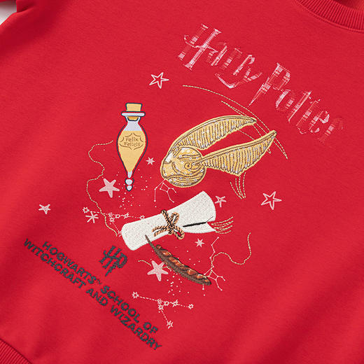 【哈利波特IP】巴拉巴拉童装儿童长袖卫衣女童2025春上衣 商品图3