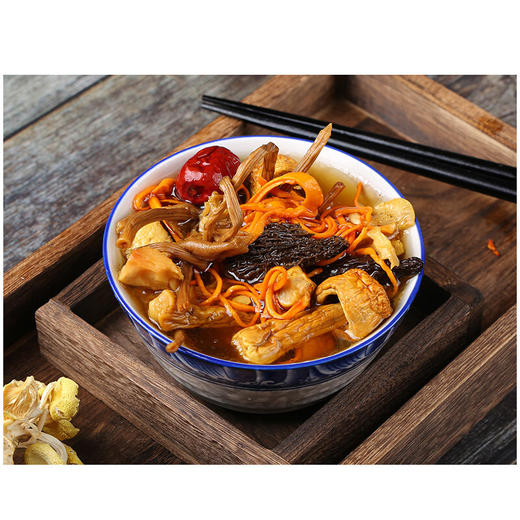 半亩川半亩良田 一煲菌汤420g 6包菌汤包混合菌菇汤料包干货煲汤料 商品图1