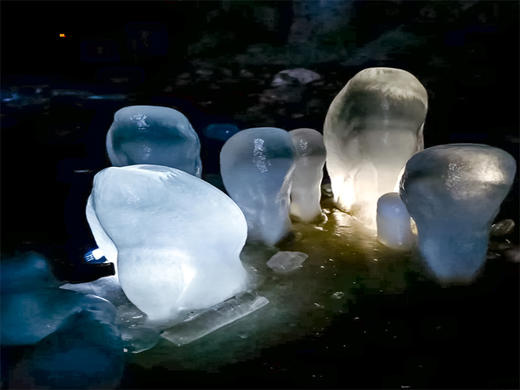 【太行冰雪2日】冬季太行两大奇观の惊世圣诞树冰瀑-探秘冰蘑菇洞（火车团） 商品图6