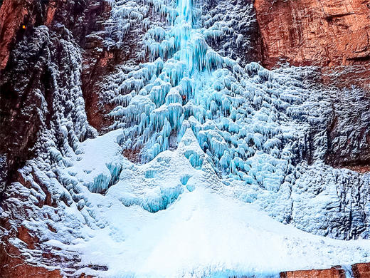 【太行冰雪2日】冬季太行两大奇观の惊世圣诞树冰瀑-探秘冰蘑菇洞（火车团） 商品图2