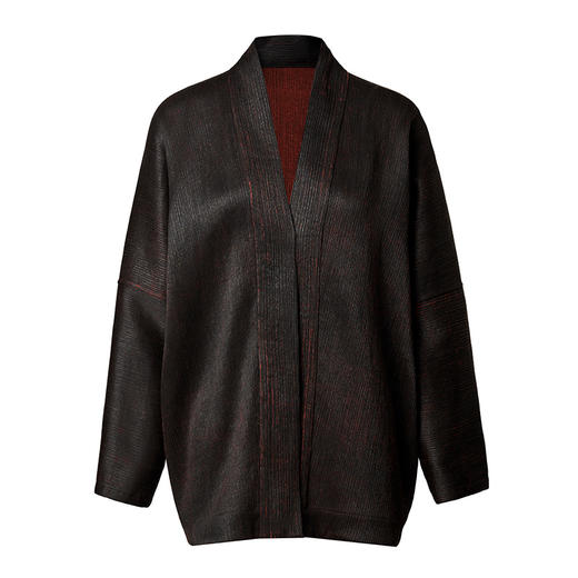 TANGY Collection/2025天意精品春季新品中国风女士莨绸双面穿外套 商品图4