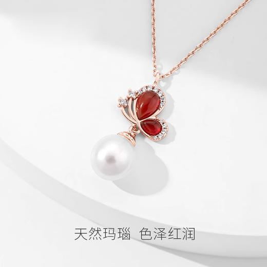【项链】蝶舞系列珍珠项链 商品图3
