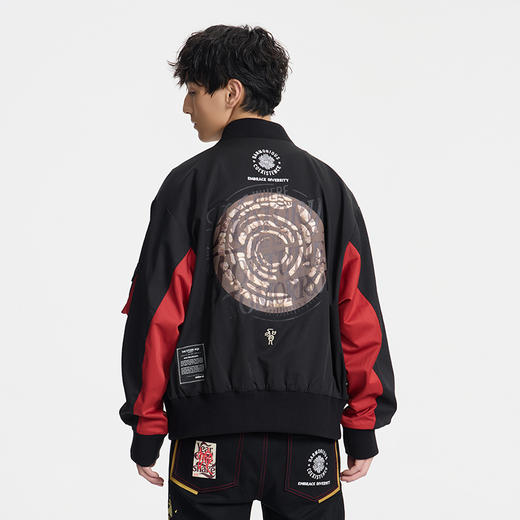 ONIARAI/鬼洗 蛇年贺岁化石福寿永存MA-1飞行夹克  A340011 商品图1