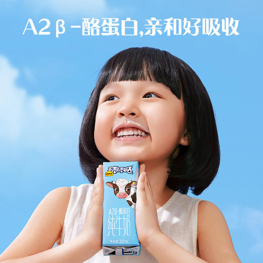认养一头牛A2 β-酪蛋白儿童牛奶200ml*10盒*2提 商品图2