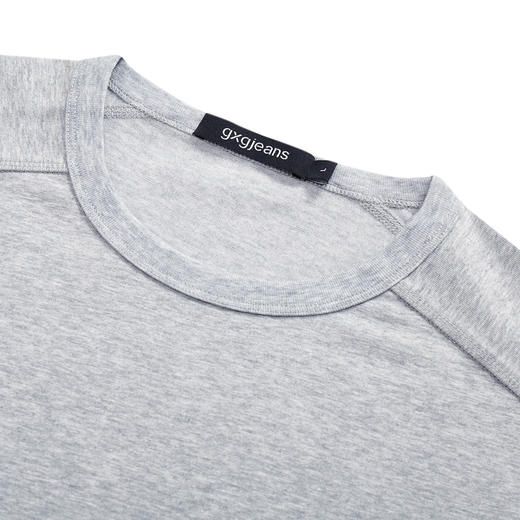 gxg.jeans男装夏季简约圆领短袖T恤JEX14402212 商品图2