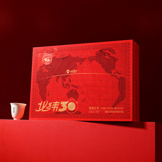 正山堂 巴东红·北纬30°礼盒装 湖北特级红茶叶正宗送礼长辈225g 商品图6
