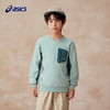 【商场同款】Asics/亚瑟士童装2025年春季新品长袖圆领卫衣T恤 商品缩略图1