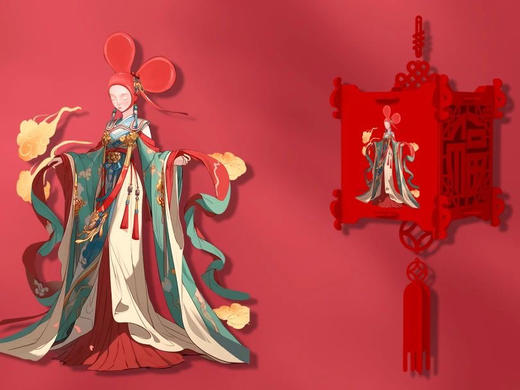 然女孩《娘娘驾到》灯笼（不含运费） 商品图7